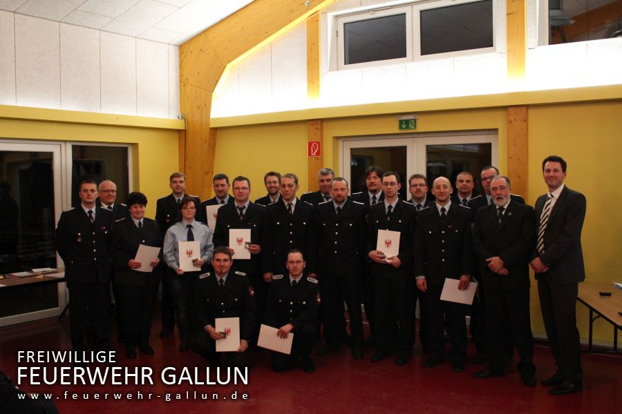 Erste gemeinsame Jahreshaupt&shy;versammlung der FF Stadt Mittenwalde